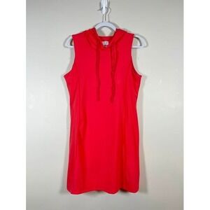MyEllement Riding Hood Athletic Dress Wms 2XL Bright Coral Hibiscus Pink Spring
